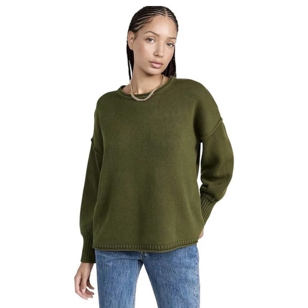 Olive Green Madewell Sweater